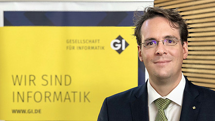Alexander von Gernler, Vizepräsident der Gesellschaft für Informatik e.V. (GI)