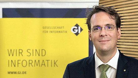 Alexander von Gernler, Vizepräsident der Gesellschaft für Informatik