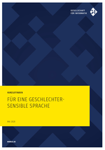 Kurzleitfaden für geschlechtersensible Sprache (2020)