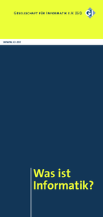Was ist Informatik (Kurzfassung)