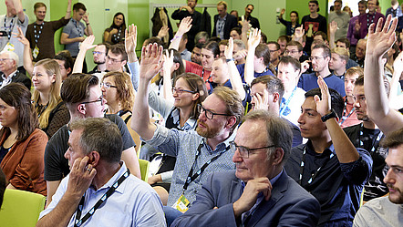 Besucher*innen des Informatik Festivals 2023.