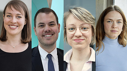 Franziska Boenisch, Dr. Daniel Braun, Bettina Finzel und Mareike Lisker
