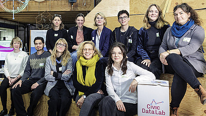 Teamfoto des CDL-Teams bei der Auftaktveranstaltung