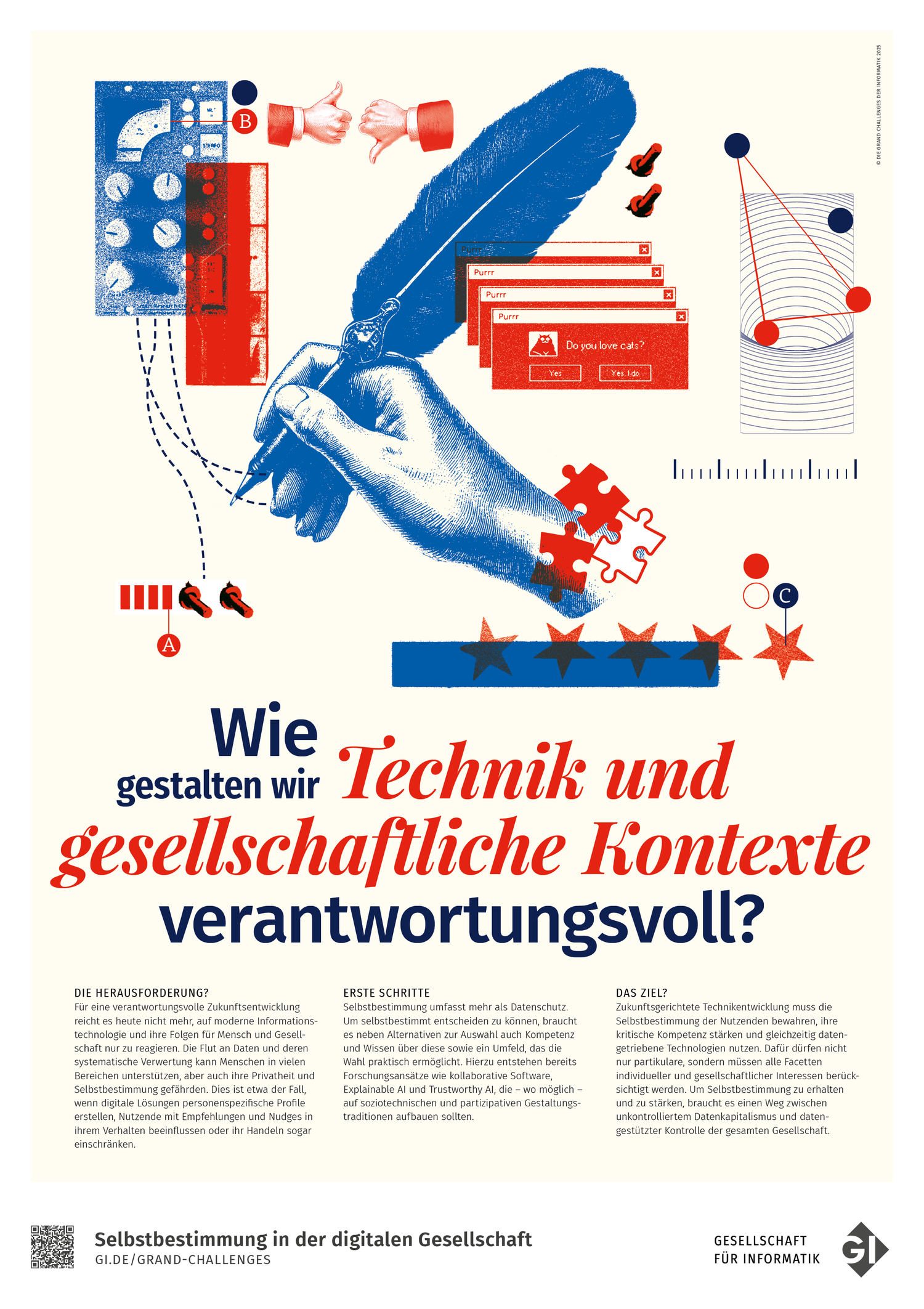 Poster: Selbstbestimmung in der digitalen Gesellschaft