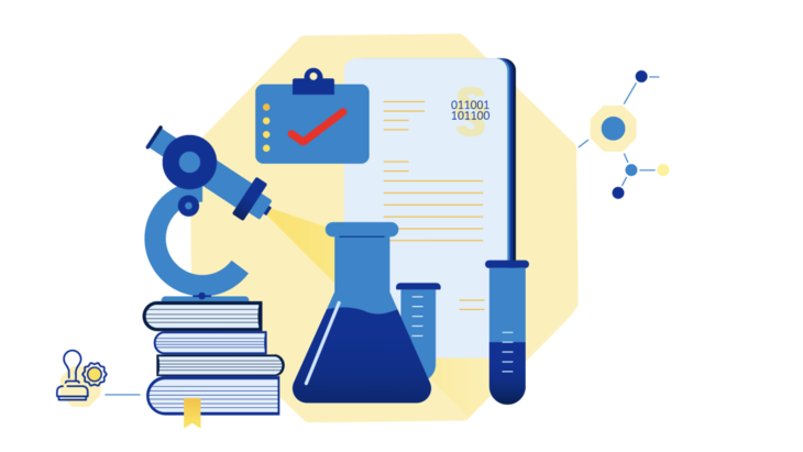 Illustration "Wissenschaft & Forschung"