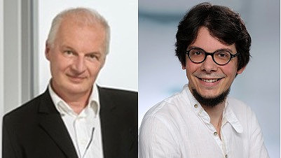 Porträt von Ralf Möller und Alexander Steen.