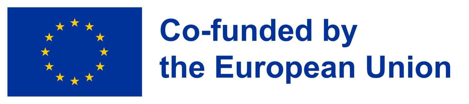 European Union flag and text: Funded by the European Union